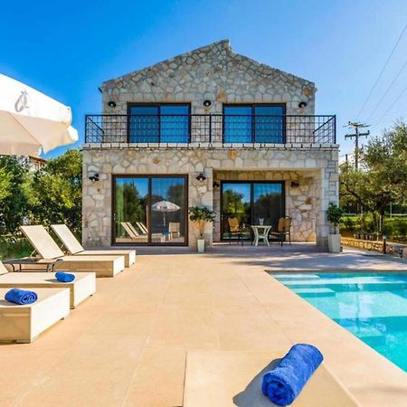 Astarte Villas - Petra Elia Private Villa With Pool พลานอส ภายนอก รูปภาพ