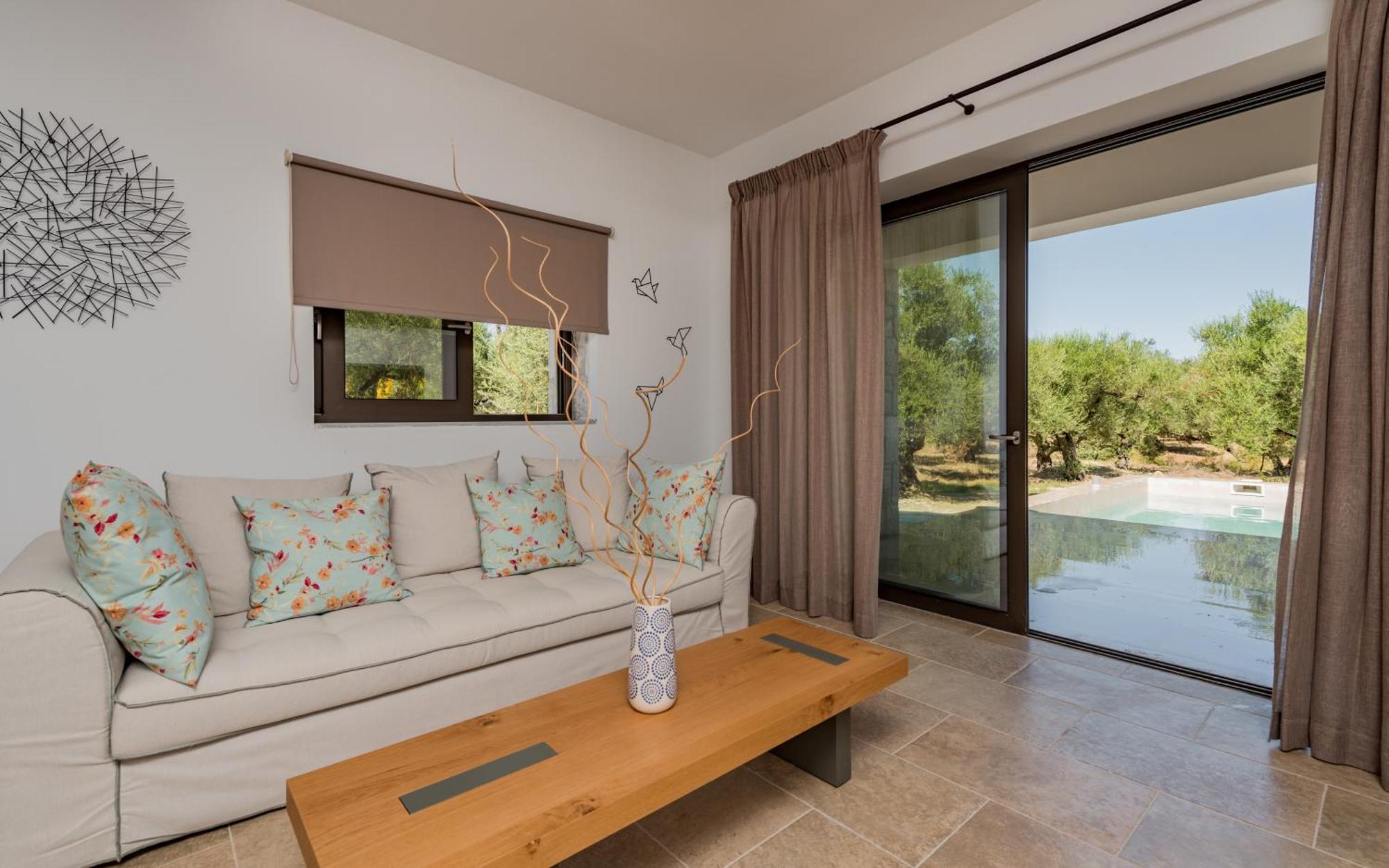 Astarte Villas - Petra Elia Private Villa With Pool พลานอส ภายนอก รูปภาพ