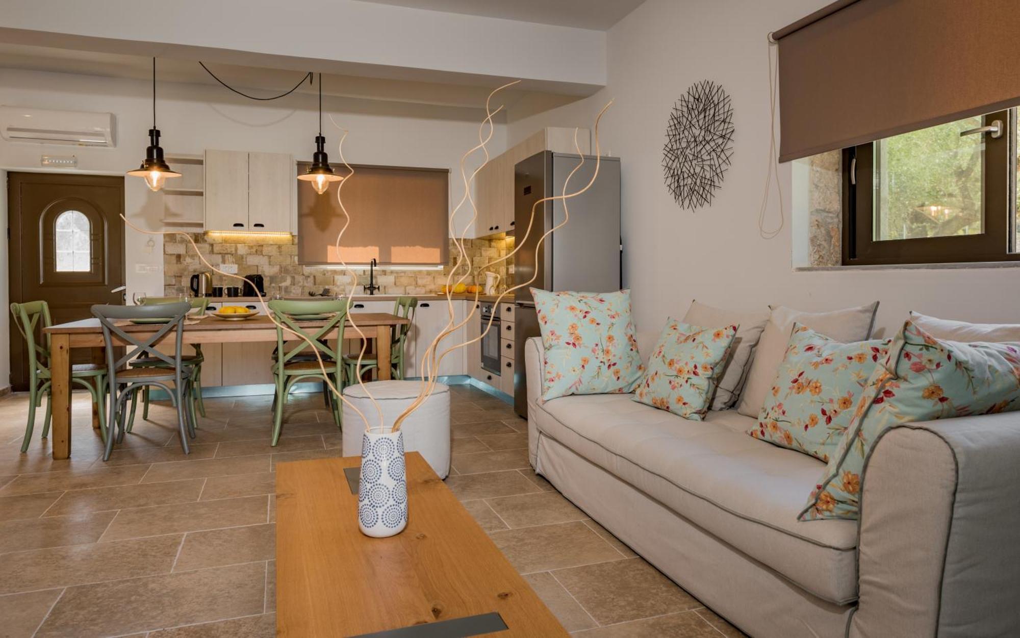 Astarte Villas - Petra Elia Private Villa With Pool พลานอส ภายนอก รูปภาพ