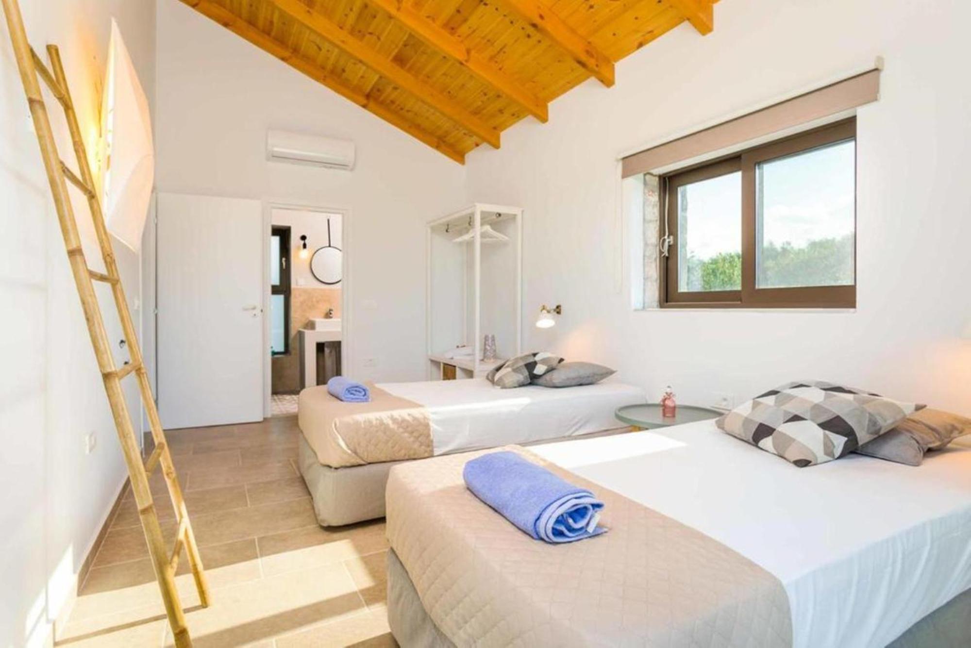 Astarte Villas - Petra Elia Private Villa With Pool พลานอส ภายนอก รูปภาพ